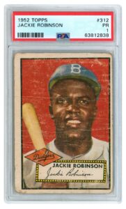 1952 Topps Jackie Robinson #312