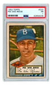 1952 Topps Pee Wee Reese #333