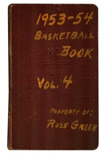 1953-54 University of Kentucky Basketball Team Signed Scrapbook w/ Ticket Stubs, Newspaper Clippings & More From The Collection Of Lou Tsioropoulos’s