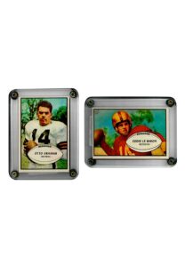 1953 Bowman Otto Graham #26 & Eddie Le Baron #1