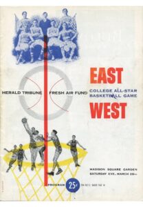 1953 East-West College All-Star Game Autographed Program