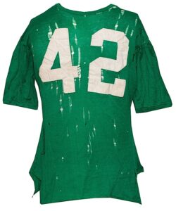 1953 Joe Heap Notre Dame Letterman Blanket with Game-Used Jersey