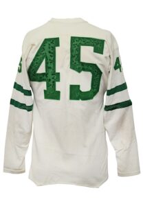 1953 Tom Brookshier Philadelphia Eagles Game-Used Rookie Durene Jersey