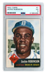 1953 Topps Jackie Robinson #1