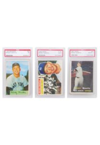 1954-1969 PSA Graded Mantle Cards