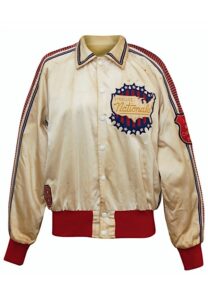 1954-56 Syracuse Nationals World Champions Player-Worn Satin Jacket