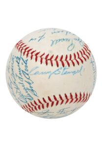 1954 All-Star Game Multi-Signed Baseball