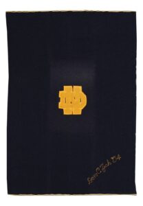 1954 Don C. Zech Notre Dame Fighting Irish Wool Blanket