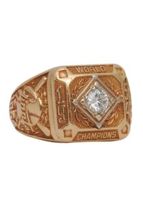 1954 Edward Brannick NY Giants Championship Ring