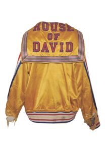 1954 Jack Molinas/Curt Selvy House of David Worn Satin Warm-Up Suit