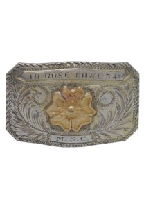 1954 Michigan State Belt Buckle Rose Bowl Award