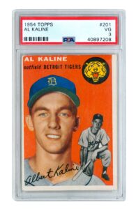 1954 Topps Al Kaline #201