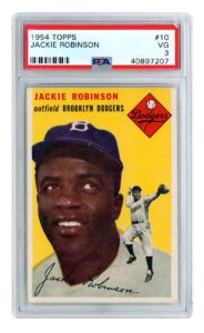 1954 Topps Jackie Robinson #10