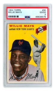 1954 Topps Willie Mays #90