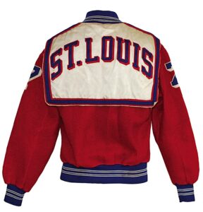 1955-1956 Bobby Harrison St. Louis Hawks Inaugural Season Worn Fleece Jacket