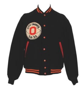 1955-56 Cecil Mosenson Overbrook Panthers High School Coaches Worn Letterman’s Jacket