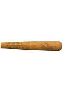 1955-57 “Pee Wee” Reese Brooklyn Dodgers Team Index Pro-Stock Bat