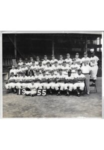 1955 Brooklyn Dodgers Oversized Team Photo