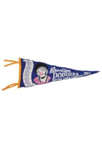 1955 Brooklyn Dodgers Pennants