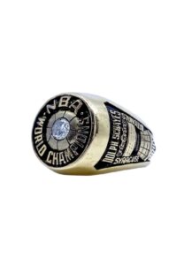 1955 Dolph Schayes Syracuse Nationals NBA World Champions Ring