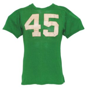 1955 Jerry Planutis Michigan State Spartans Game-Used Home Jersey