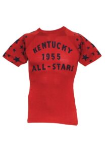 1955 Johnny Cox University of Kentucky College All-Star Game Jersey