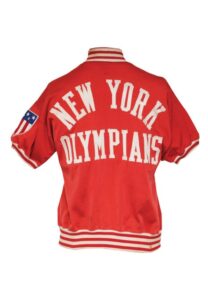 1955 NY Olympians Worn Warm-Up Jacket