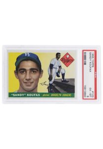 1955 Topps Sandy Koufax #123