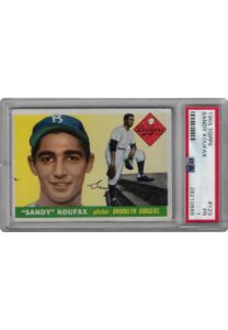 1955 Topps Sandy Koufax #123 Rookie Baseball Card