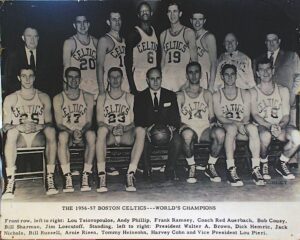 1956-1957 Original Boston Celtics Oversized Photo