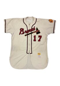 1956 Gene Conley Milwaukee Braves Game-Used Flannel Jersey