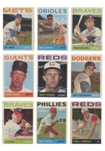 1957-64 Topps Autographed Baseball Card Collection