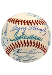 1957 American League All-Stars Team-Signed Baseball