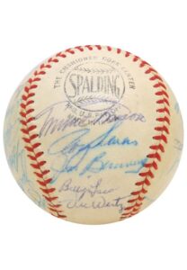 1957 American League All-Stars Team-Signed Baseball