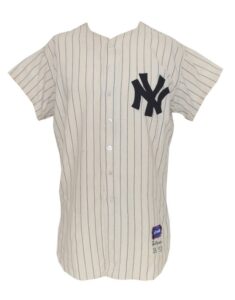 1957 Art Ditmar NY Yankees Game-Used Home Flannel Jersey