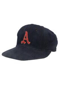 1957 Billy Martin Kansas City Athletics Game-Used Cap & 1960s Billy Martin Minnesota Twins Manager’s Worn Cap