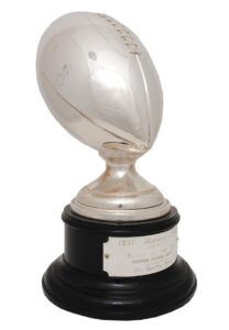 1957 Jim Brown Rookie of the Year Trophy