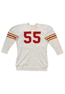 1957 Matt Hazeltine San Francisco 49ers Game-Used Jersey