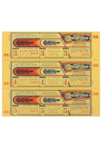 1957 St. Louis Cardinals NLCS Phantom Tickets