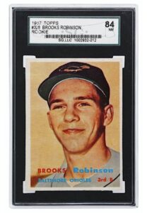 1957 Topps Brooks Robinson Rookie #328