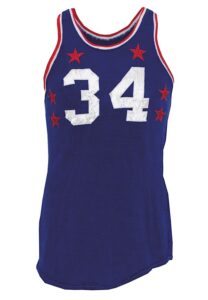 1957 Vern Mikkelsen NBA Western Conference All-Star Game-Used Uniform