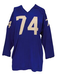 1958 Bob Miller Detroit Lions Game-Used Home Jersey