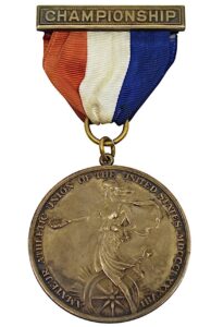 1958 John Prudhoe Peoria Cats AAU Championship Medal