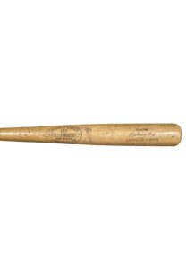 1958 Nellie Fox Chicago White Sox Game-Used Bat