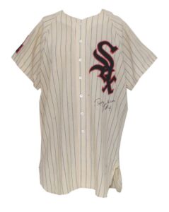 1958 Ron Jackson Chicago White Sox Game-Used & Autographed Home Flannel Jersey