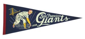 1958 San Francisco Giants Pennant