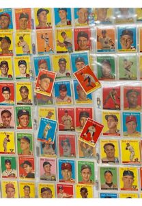 1958 Topps Baseball Partial Set