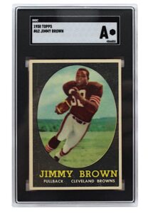 1958 Topps Jim Brown Rookie #62