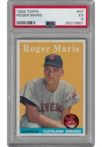 1958 Topps Roger Maris #47 Rookie Baseball Card