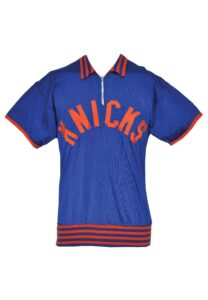 1959-60 Cal Ramsey NY Knicks Worn Shooting Shirt